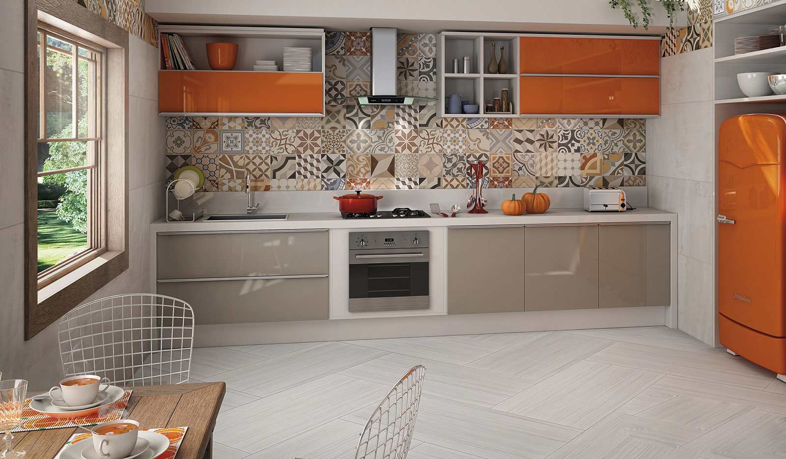 Ирина Кривцова: «Мой самый любимый материал для напольного покрытия кухонной зоны — керамогранит»
