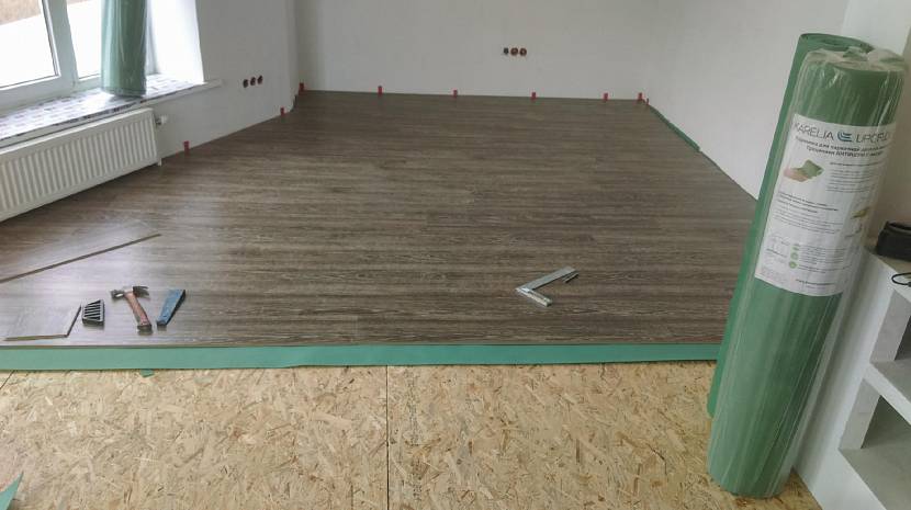 Монтаж плит OSB — особенности укладки на деревянное и бетонное основание